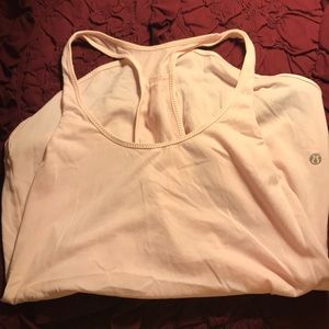 Lululemon semi sheer loose tank top